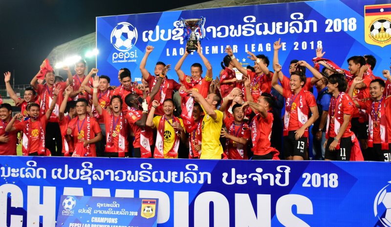 Lao Toyota crowned champions of Pepsi Lao Premier League 2018 – AFF ...