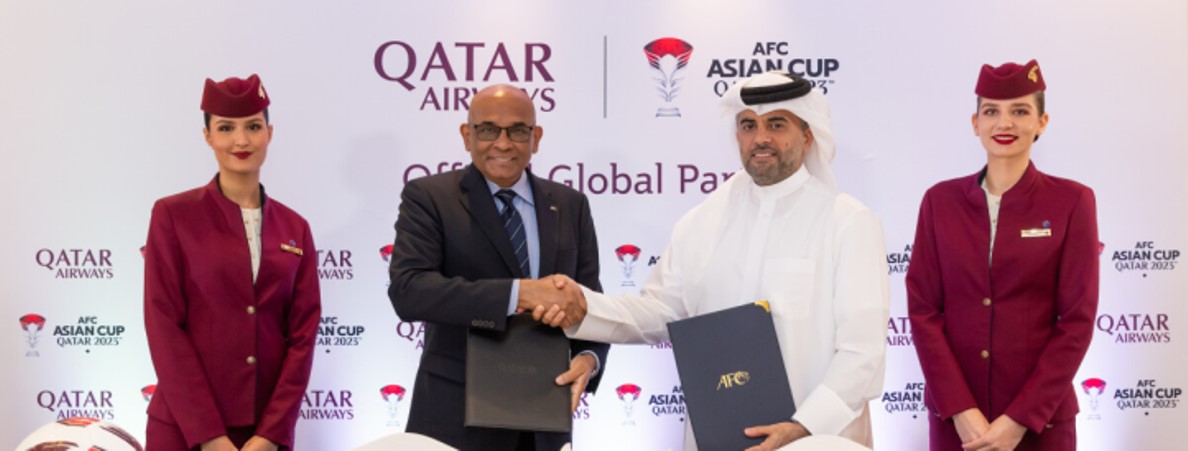 AFC and Qatar Airways announce global partnership – AFF – The Official ...